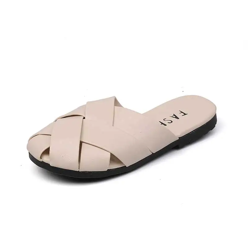 2020 Summer Children Slippers Girls Indoor House Antiskid Sandals Soft and Comfortable Girl Toddler PU Slipper Kids Beach Shoe
