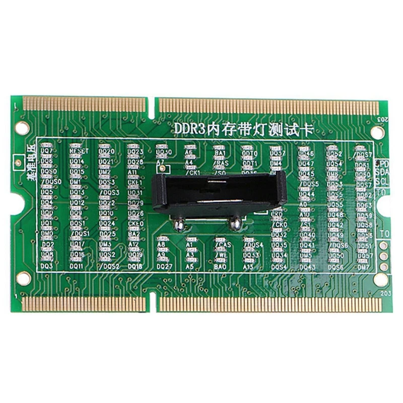 New DDR3 Memory Slot Tester Card with LED Light for Laptop Motherboard Notebook
New DDR3 Memory Slot Tester Card with LED Light for Laptop Motherboard Notebook
