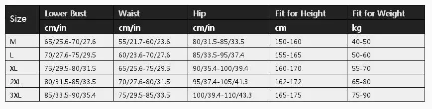 Multi-sectional Lift Compress Shaper Shapewear Breathable Slimming for Women Waist Trainer Corsets XRQ88
Multi-sectional Lift Compress Shaper Shapewear Breathable Slimming for Women Waist Trainer Corsets XRQ88