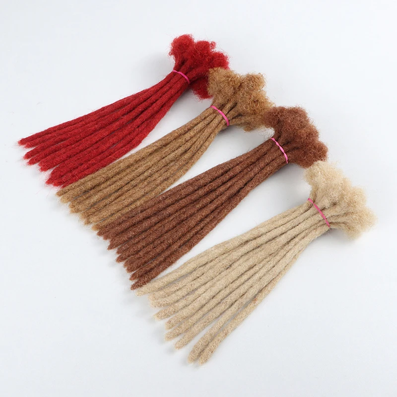 AHVAST 100% human hair dreadlocks handmade locs permanent lock extentions dyeable dreadlock for men women and kids
AHVAST 100% human hair dreadlocks handmade locs permanent lock extentions dyeable dreadlock for men women and kids