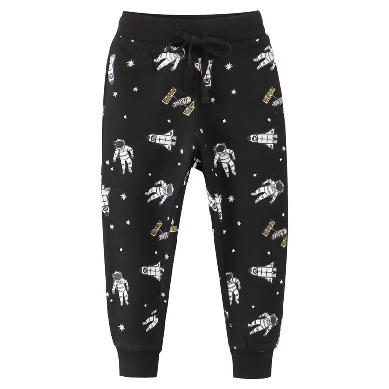 Jumping Meters Hot Selling Spaceman Print Boys Sweatpants Cartoon Autumn Spring Baby Clothing Full Trousers Toddler Pants
Jumping Meters Hot Selling Spaceman Print Boys Sweatpants Cartoon Autumn Spring Baby Clothing Full Trousers Toddler Pants