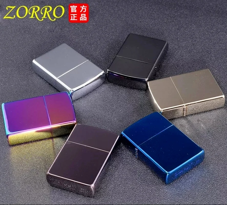 Original Zorro Two Jet Turbo Blue Flames Windproof Lighter Copper Case Gas Inflatable Cigarette Lighter Ensendedores Creativos*
Original Zorro Two Jet Turbo Blue Flames Windproof Lighter Copper Case Gas Inflatable Cigarette Lighter Ensendedores Creativos*
