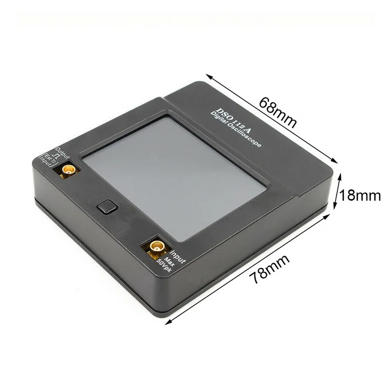 New Mini Digital Oscilloscope TFT Touch Full Screen Oscilloscope Portable USB Oscilloscope Interface 2MHz 5Msps
New Mini Digital Oscilloscope TFT Touch Full Screen Oscilloscope Portable USB Oscilloscope Interface 2MHz 5Msps