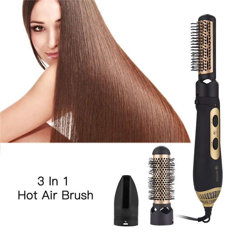 3 in 1 Electric Hair Dryer Brush Professional Blow Dryer Multifunction Hair Curling Wand Comb Hairdressing Tool Hairdryer 1200W
3 in 1 Electric Hair Dryer Brush Professional Blow Dryer Multifunction Hair Curling Wand Comb Hairdressing Tool Hairdryer 1200W