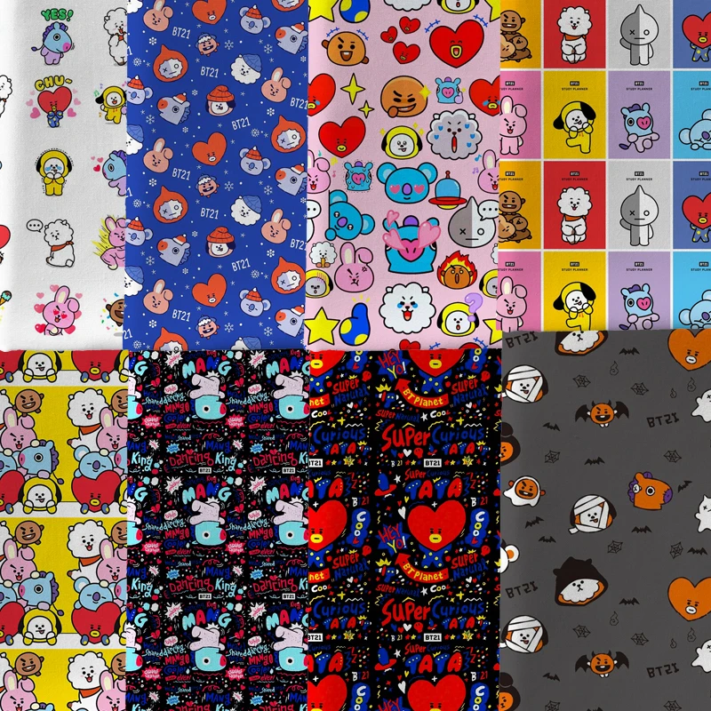 Half yard 45*140cm cartoon Japan character print polyester cotton patchwork fabric mask 2023
Half yard 45*140cm cartoon Japan character print polyester cotton patchwork fabric mask 2023