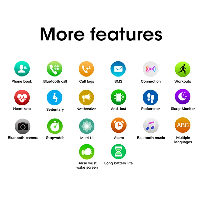Smart watch Bluetooth call heart rate sleep detection sports men and women waterproof custom dial multi-language
Smart watch Bluetooth call heart rate sleep detection sports men and women waterproof custom dial multi-language