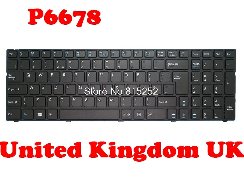 Laptop Keyboard For MEDION AKOYA P6678 MD61550 MD61270 MSN30023793 30023780 30023791 30023794 Black With Frame United Kingdom UK
Laptop Keyboard For MEDION AKOYA P6678 MD61550 MD61270 MSN30023793 30023780 30023791 30023794 Black With Frame United Kingdom UK