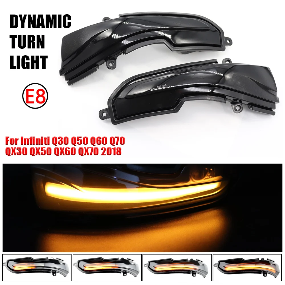 Dynamic Turn Signal Light LED Side Wing Rearview Mirror Indicator Blinker Light For Infiniti Q30 Q50 Q60 Q70 QX30 QX50 QX60 QX70
Dynamic Turn Signal Light LED Side Wing Rearview Mirror Indicator Blinker Light For Infiniti Q30 Q50 Q60 Q70 QX30 QX50 QX60 QX70