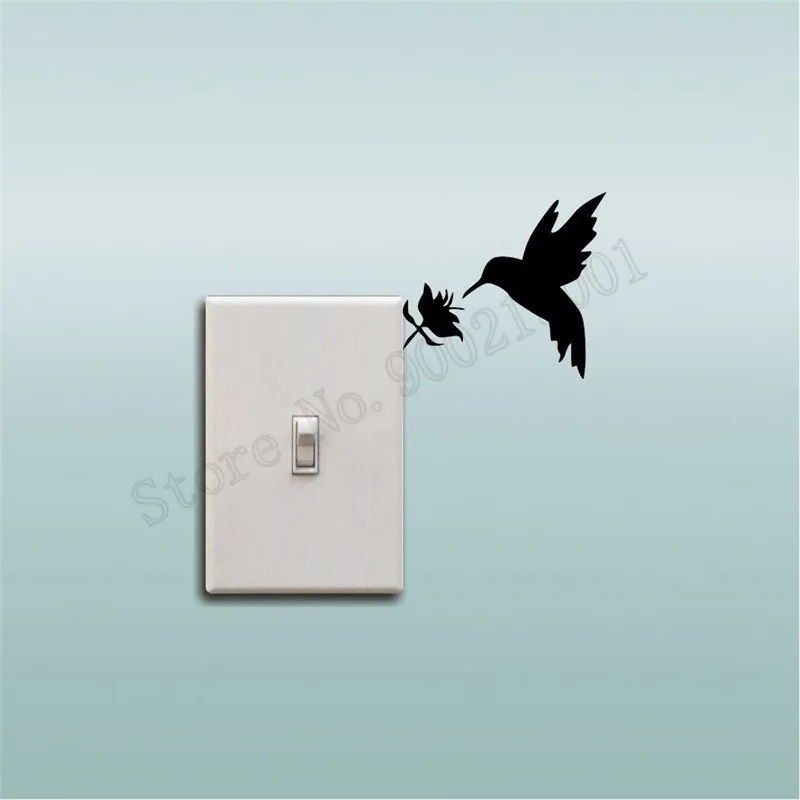 Cartoon Bird Wall Decoration Hummingbird Switch Sticker Home Decor For Kidsroom Poster Mural Decor Vinyl Removeable Decals LY887
Cartoon Bird Wall Decoration Hummingbird Switch Sticker Home Decor For Kidsroom Poster Mural Decor Vinyl Removeable Decals LY887