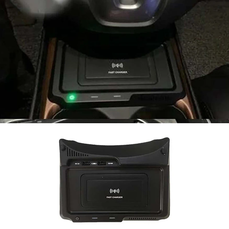 15W Car Wireless Charger for Honda CRV CR-V 2017-2019 QI Phone Charger Fast Charging Case Phone Holder
15W Car Wireless Charger for Honda CRV CR-V 2017-2019 QI Phone Charger Fast Charging Case Phone Holder