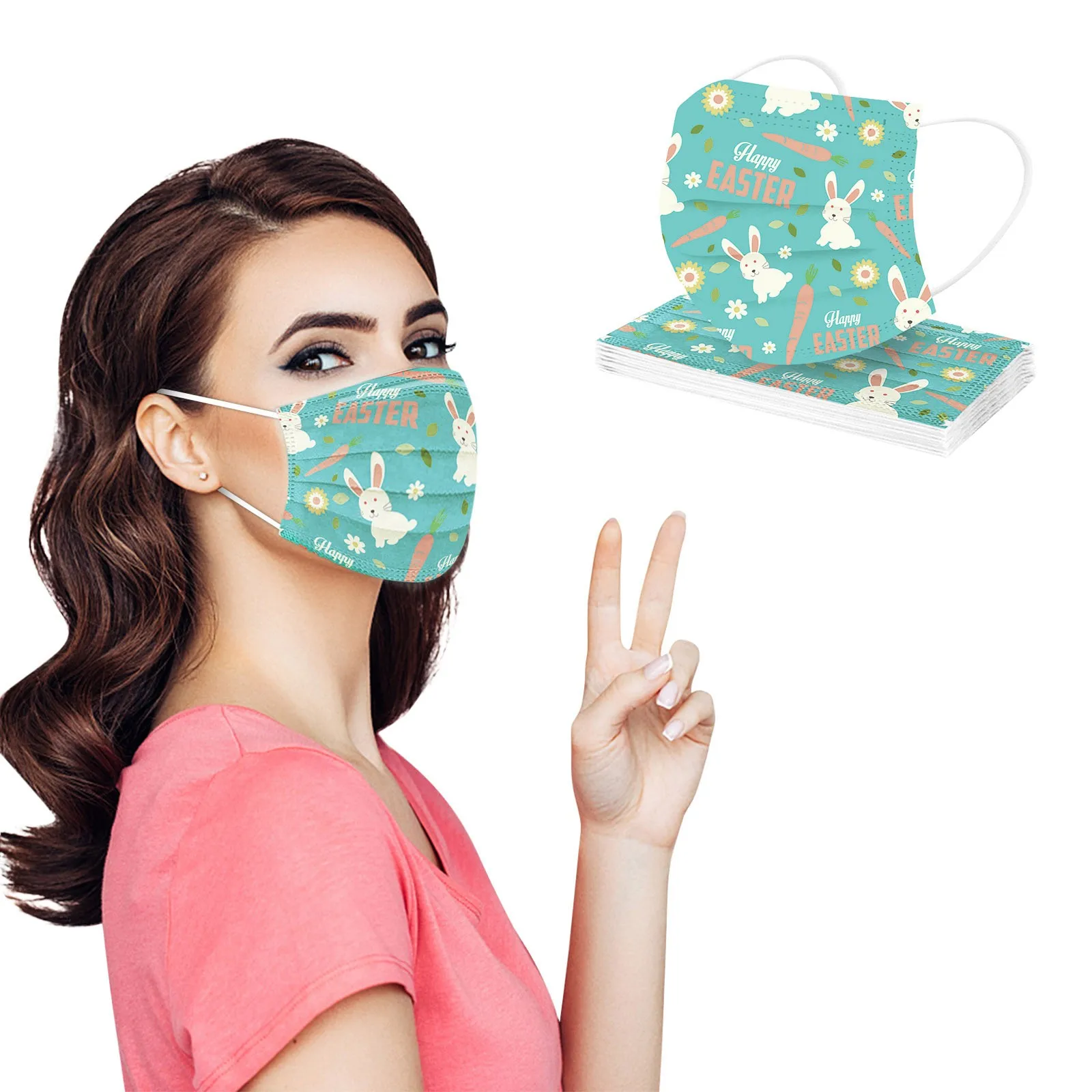 50/100PCS Adjustable Strap Adult Mask Safety Air Fog Disposable Easter Face Mask masque de protection 3Ply Ear Loop Mask masques
50/100PCS Adjustable Strap Adult Mask Safety Air Fog Disposable Easter Face Mask masque de protection 3Ply Ear Loop Mask masques