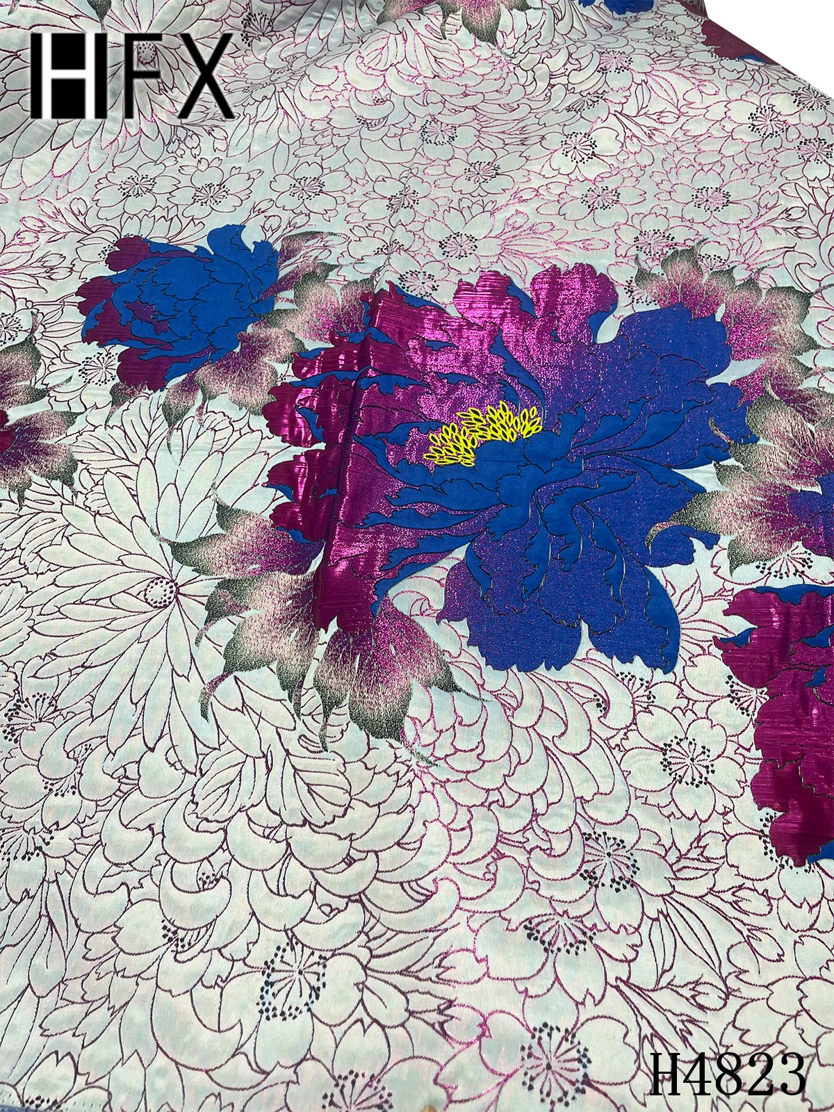 HFX French Jacquard Lace Fabric Embroidery African Brocade Lace Fabric 2021 High Quality Lace For Nigeria Party Dress F4823
HFX French Jacquard Lace Fabric Embroidery African Brocade Lace Fabric 2021 High Quality Lace For Nigeria Party Dress F4823
