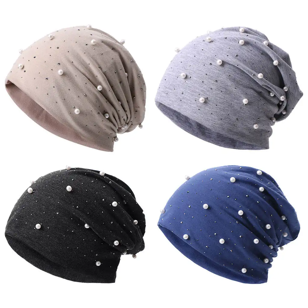 Pearl Rhinestone Slouchy Beanie Autumn Winter Warm Lightweight Oversized Stretchy Baggy Soft Hat Skull Caps for Ladies
Pearl Rhinestone Slouchy Beanie Autumn Winter Warm Lightweight Oversized Stretchy Baggy Soft Hat Skull Caps for Ladies