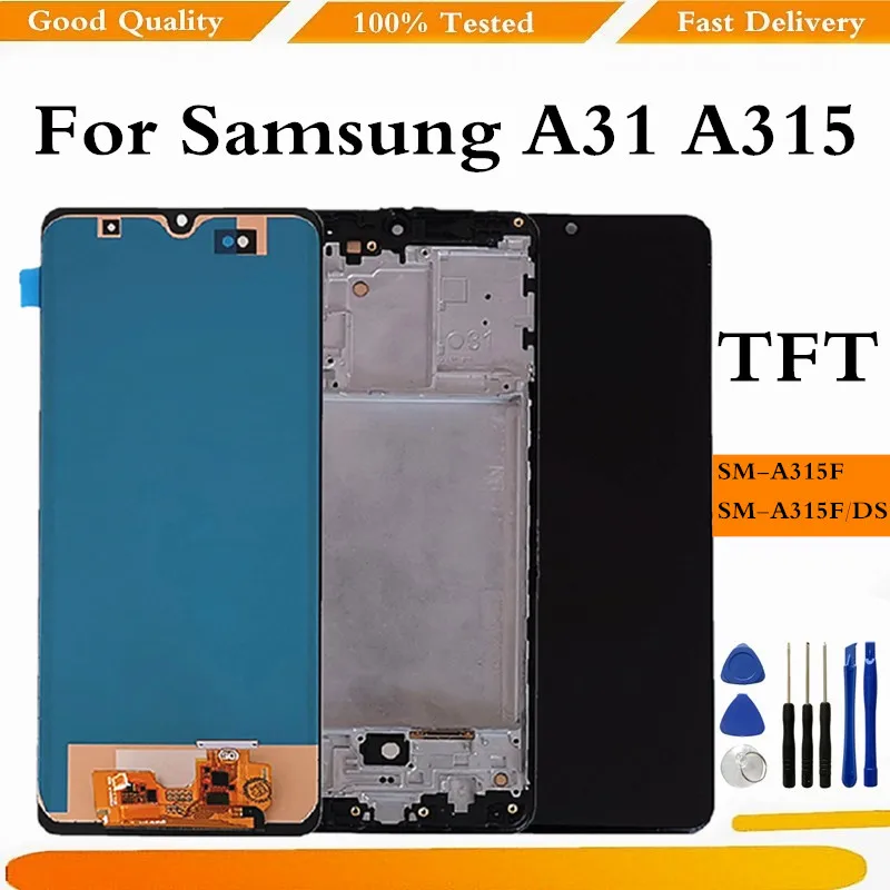 ЖК-дисплей для Samsung Galaxy A31, ЖК-дисплей с сенсорным экраном и дигитайзером в сборе, сменный экран для Samsung A315, A315F
ЖК-дисплей для Samsung Galaxy A31, ЖК-дисплей с сенсорным экраном и дигитайзером в сборе, сменный экран для Samsung A315, A315F