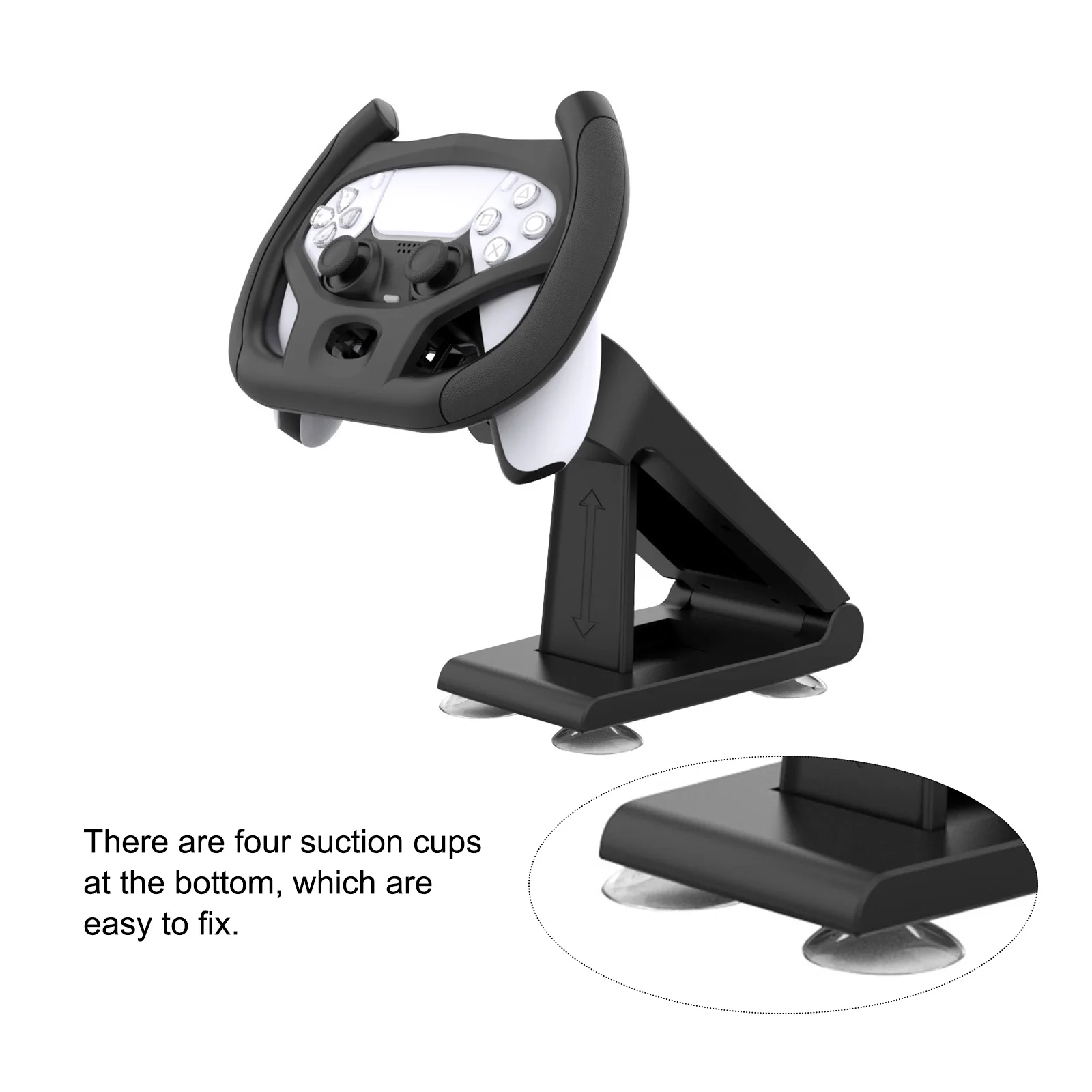 Gaming Steering Wheel Replacement for PS5 Game Remote Controller Real Racing Wheel Driving Gaming Handle Compatible with PS5
Gaming Steering Wheel Replacement for PS5 Game Remote Controller Real Racing Wheel Driving Gaming Handle Compatible with PS5