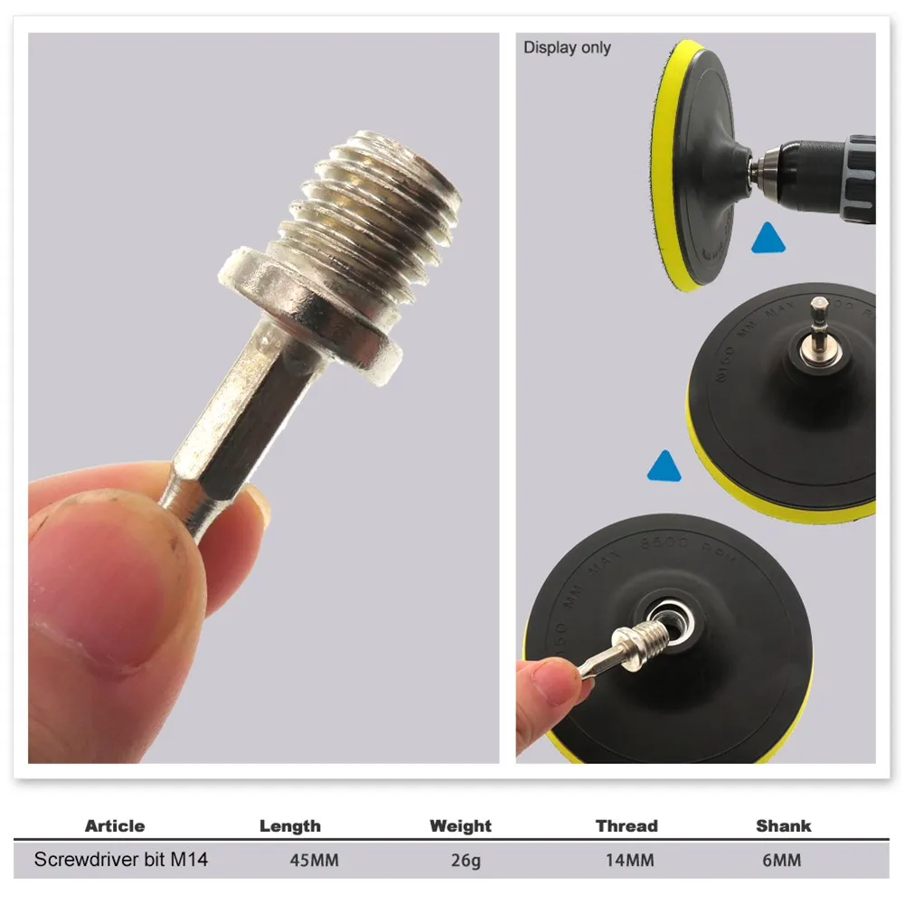 3pcs Connect Rod M14 Metal Adapter Thread 6mm Shank Extension For Electric Drills Screwdriver Woodworking Power Tool Accessories
3pcs Connect Rod M14 Metal Adapter Thread 6mm Shank Extension For Electric Drills Screwdriver Woodworking Power Tool Accessories