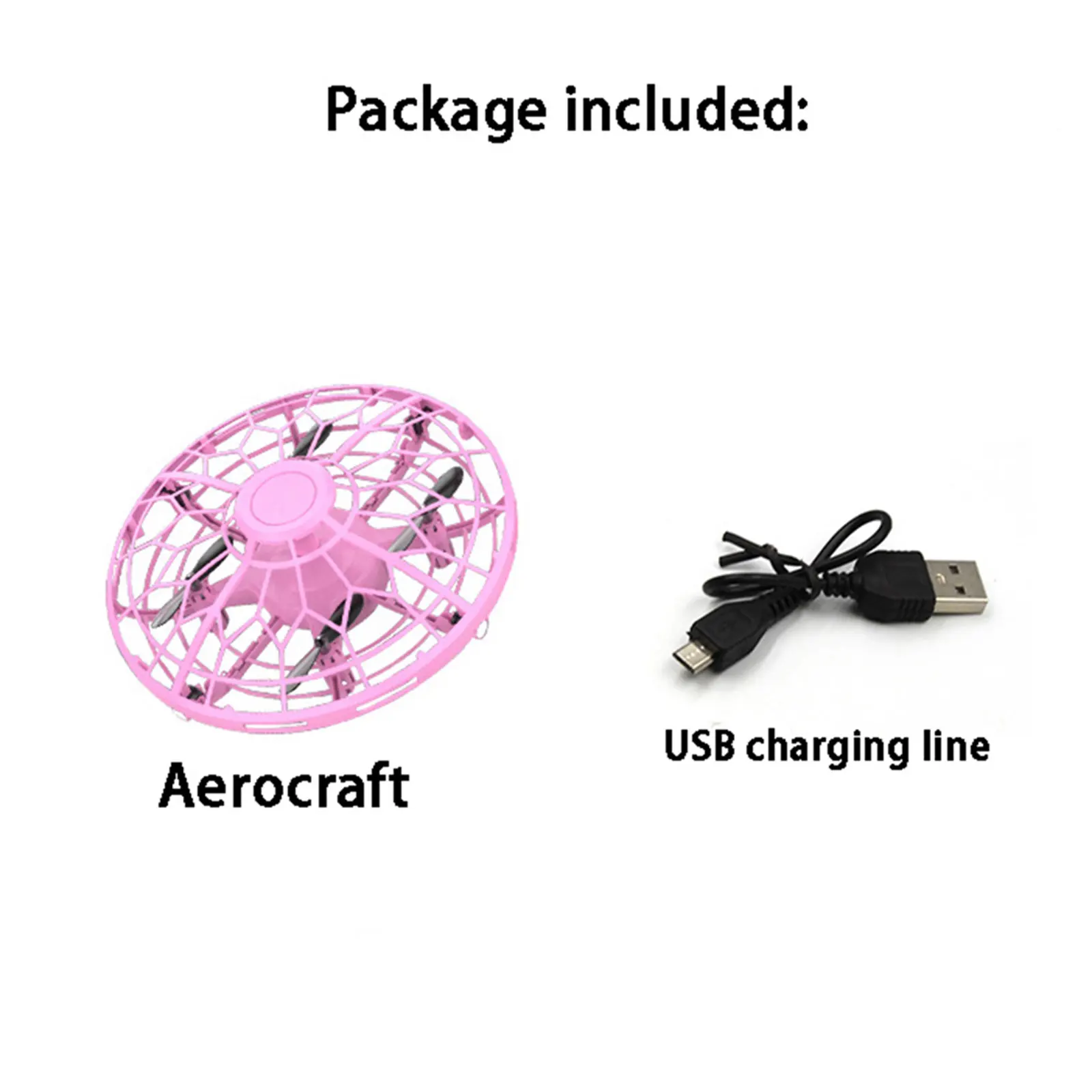 Gesture Sensing Toy with LED Light UFO Suspended Four-axis USB Charging Children Smart Aircraft Tool
Gesture Sensing Toy with LED Light UFO Suspended Four-axis USB Charging Children Smart Aircraft Tool
