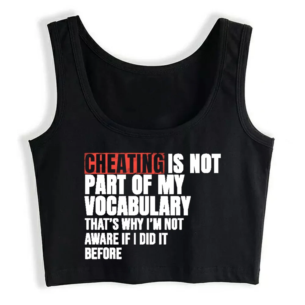 Crop Top Women Cheating In Vocabulary Emo Grunge Y2k Aesthetic Tank Top Female Clothes
Crop Top Women Cheating In Vocabulary Emo Grunge Y2k Aesthetic Tank Top Female Clothes