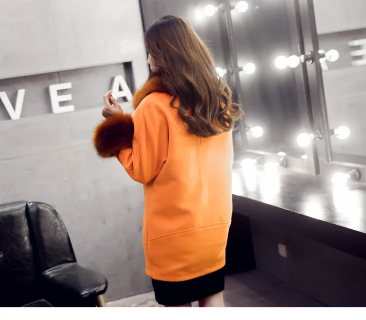 Wool Office Lady Women Long Blend Coat Wide-waisted Cashmere Jacket Double Breasted Turn-down Collar Ladies Coats
Wool Office Lady Women Long Blend Coat Wide-waisted Cashmere Jacket Double Breasted Turn-down Collar Ladies Coats