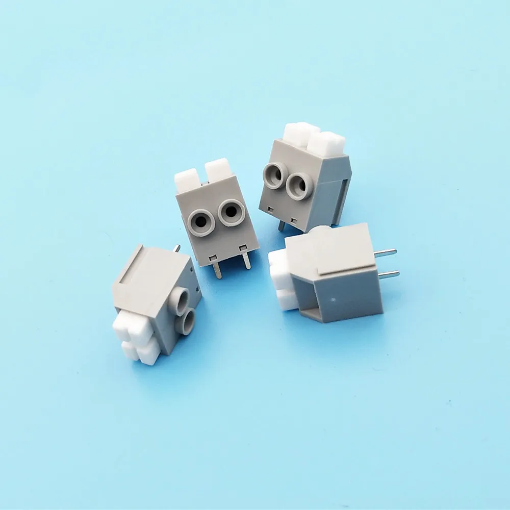 50PCS spring terminal blocks 5.0MM HY5.0 screwless connector DG390 DA270 2P 3P combine
50PCS spring terminal blocks 5.0MM HY5.0 screwless connector DG390 DA270 2P 3P combine