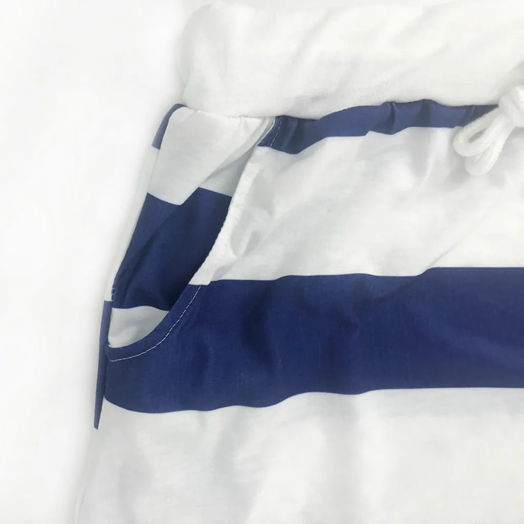 Women's summer retro striped high-waisted A-line skirt with large hem and loose skirt comfortable and casual ankle length skirt
Women's summer retro striped high-waisted A-line skirt with large hem and loose skirt comfortable and casual ankle length skirt