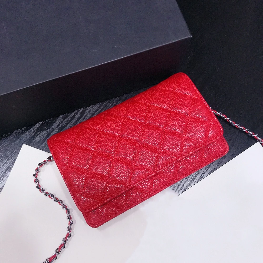 luxury brand woc fashion simple small square bag women's designer high quality real leather chain mobile phone shoulder handbags 
luxury brand woc fashion simple small square bag women's designer high quality real leather chain mobile phone shoulder handbags