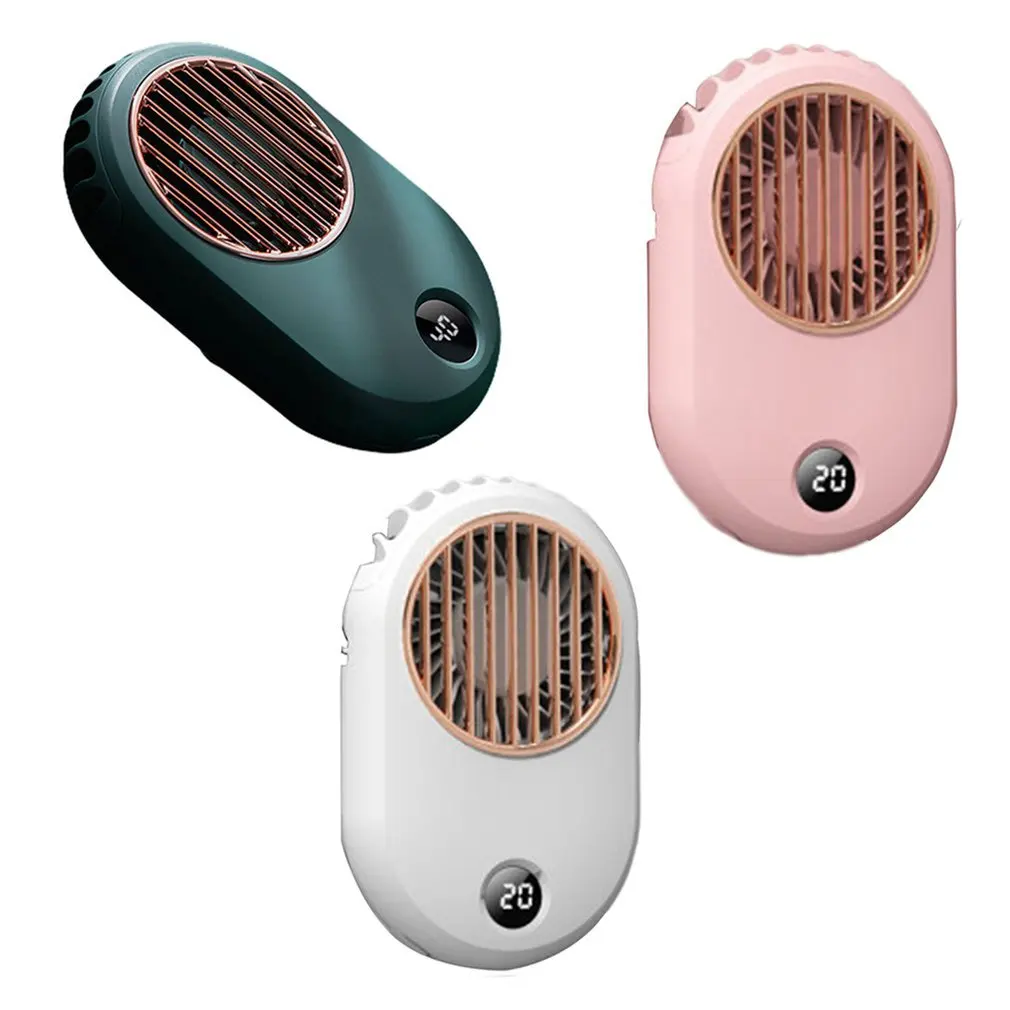 Digital Display Hanging Neck Fan USB Charging Hanging Neck Small Fan Retro Mini Handheld Silent Sports Portable Fan
Digital Display Hanging Neck Fan USB Charging Hanging Neck Small Fan Retro Mini Handheld Silent Sports Portable Fan