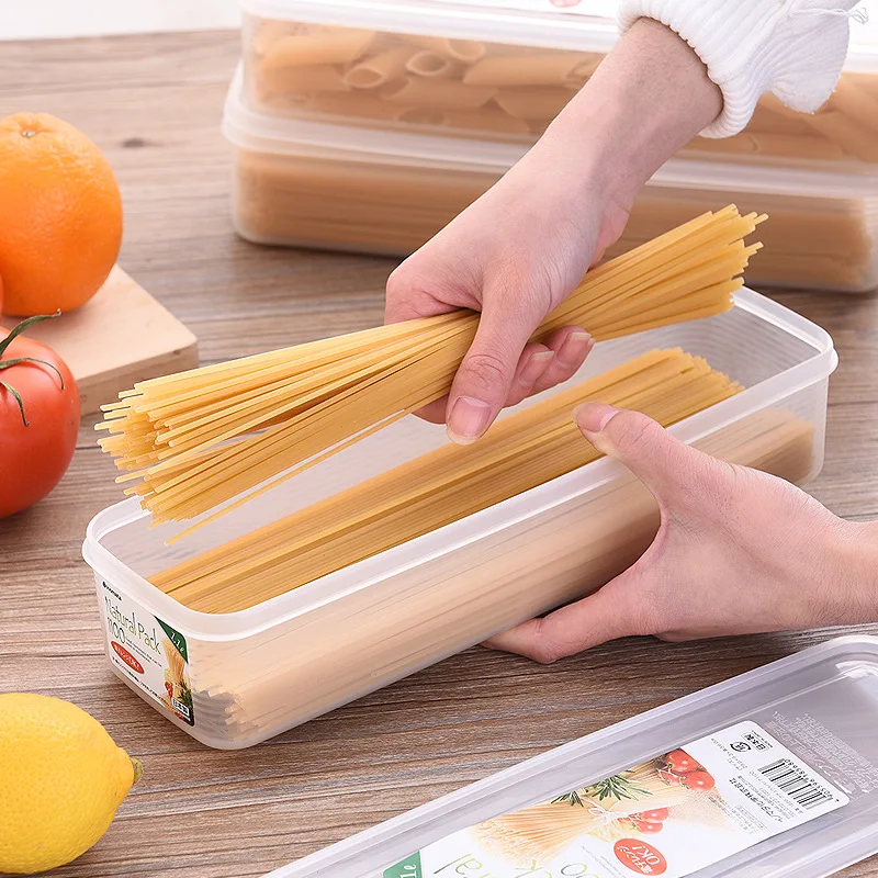 Multifunctional Household Kitchen Pasta Box Refrigerator Fresh-keeping Box Plastic Rectangular Sealed Box
Multifunctional Household Kitchen Pasta Box Refrigerator Fresh-keeping Box Plastic Rectangular Sealed Box