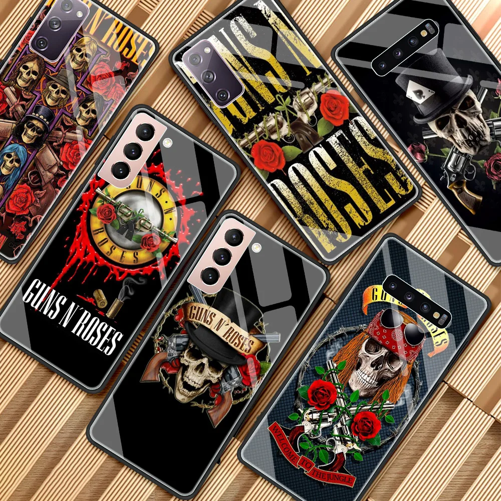 Glass Case For Samsung Galaxy S20 FE S21 Ultra S10 S9 Plus Note 20 10 Lite Luxury Tempering Phone Cover Shell Guns N Roses Skull
Glass Case For Samsung Galaxy S20 FE S21 Ultra S10 S9 Plus Note 20 10 Lite Luxury Tempering Phone Cover Shell Guns N Roses Skull