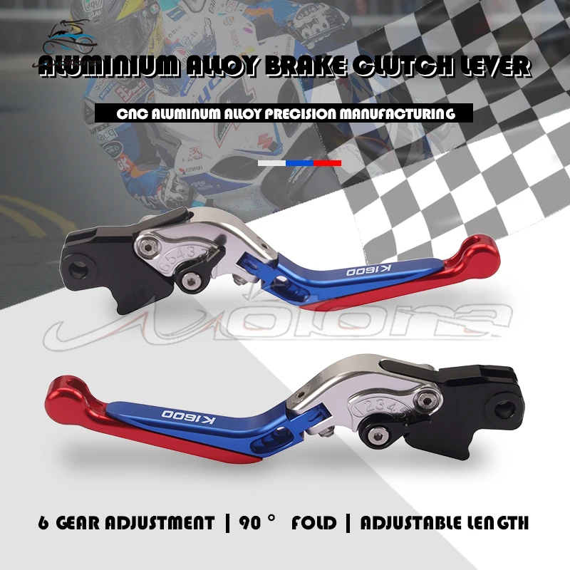 For K1600GT K1600GTL K1600 GT/GTL 2011-2016 12 13 14 15 Motorcycle Accessories CNC Aluminum Brake Lever Clutch Handle Levers
For K1600GT K1600GTL K1600 GT/GTL 2011-2016 12 13 14 15 Motorcycle Accessories CNC Aluminum Brake Lever Clutch Handle Levers