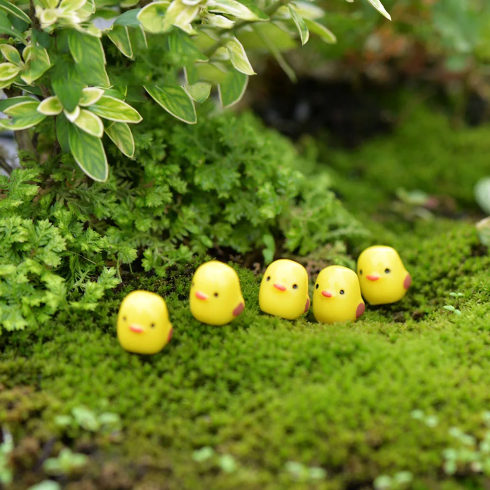 10PCS/Set Mini Yellow Chick Figurines Micro Landscape Moss High quality DIY PVC Craft
10PCS/Set Mini Yellow Chick Figurines Micro Landscape Moss High quality DIY PVC Craft