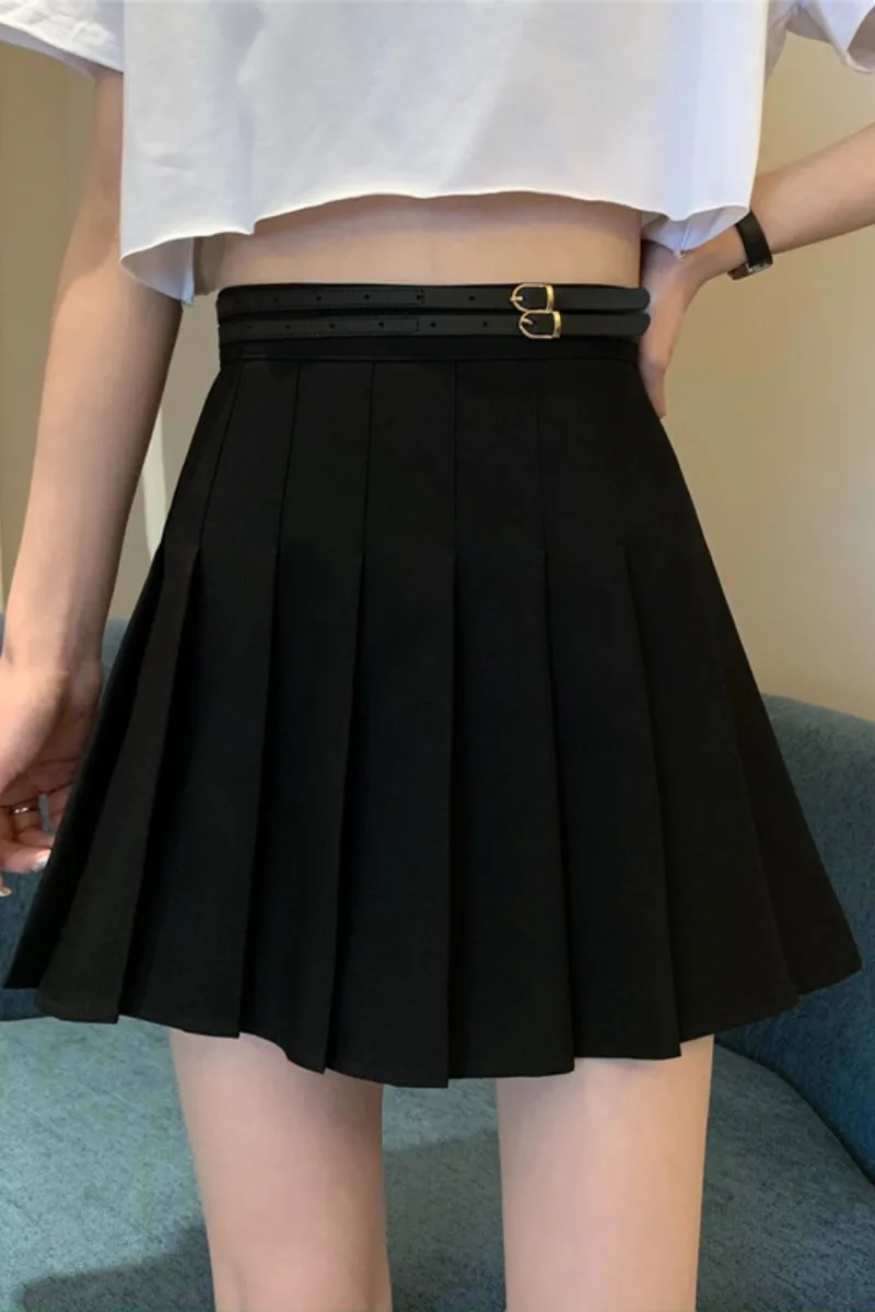 Spring and summer A-line skirt female 2021 new casual and thin pleated skirt temperament high-waist A-line skirt
Spring and summer A-line skirt female 2021 new casual and thin pleated skirt temperament high-waist A-line skirt