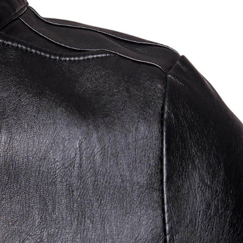 Spring Autumn Leather Jacket Men New Slim Fit Motorcycle Leather Jacket Casual PU Coat Casual Male Jacket chaqueta cuero hombre
Spring Autumn Leather Jacket Men New Slim Fit Motorcycle Leather Jacket Casual PU Coat Casual Male Jacket chaqueta cuero hombre
