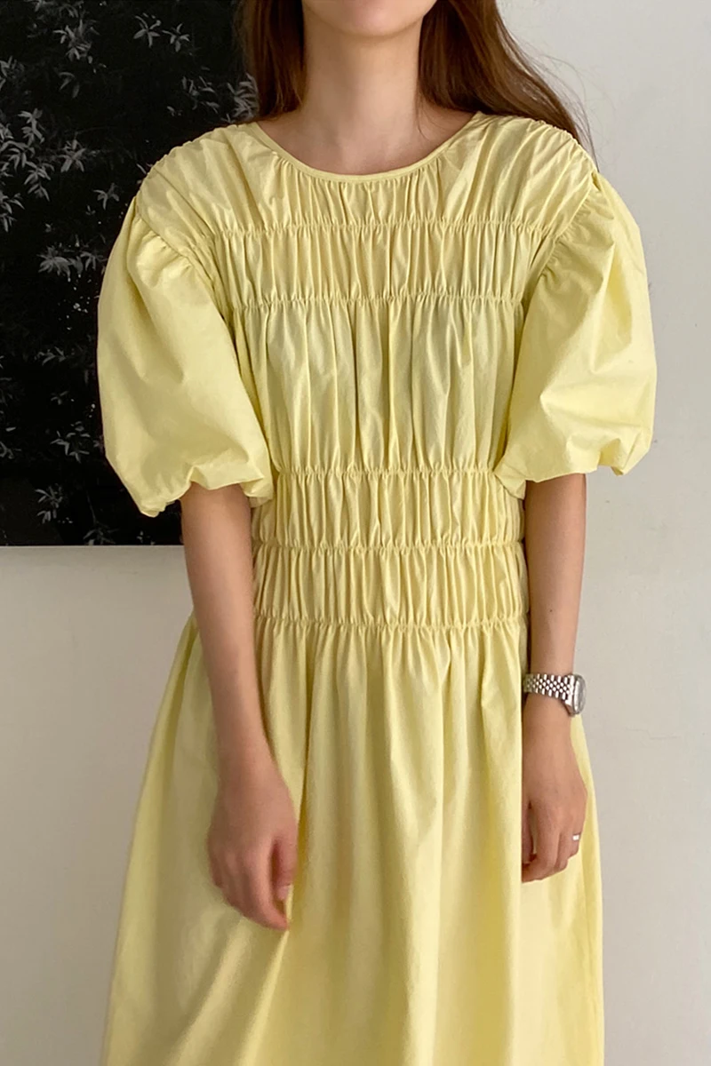 YAMDI summer korean short puff sleeve elegant midi dress women 2020 new woman party dresses a-line vintage solid lace up vestido
YAMDI summer korean short puff sleeve elegant midi dress women 2020 new woman party dresses a-line vintage solid lace up vestido