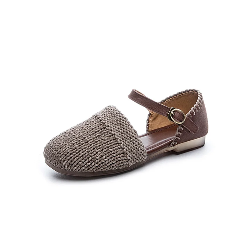 Summer 2021 new handwoven flat shoes and buntoed sandals for women. Comfortable large leather sandals with soft soles
Summer 2021 new handwoven flat shoes and buntoed sandals for women. Comfortable large leather sandals with soft soles