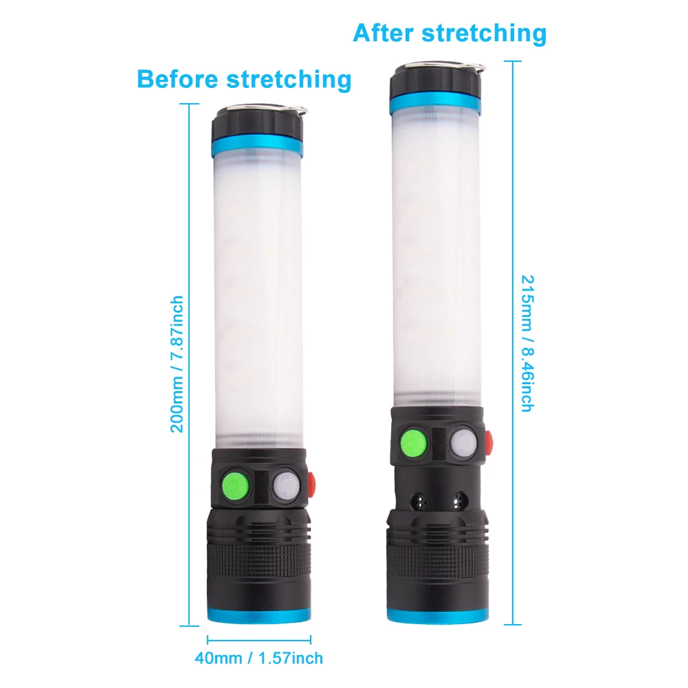 Portable High Bright 8 Modes LED Flashlight USB Rechargeable Zoomable Electric Torch for Hunting Emergency Camping Outdoor
Portable High Bright 8 Modes LED Flashlight USB Rechargeable Zoomable Electric Torch for Hunting Emergency Camping Outdoor
