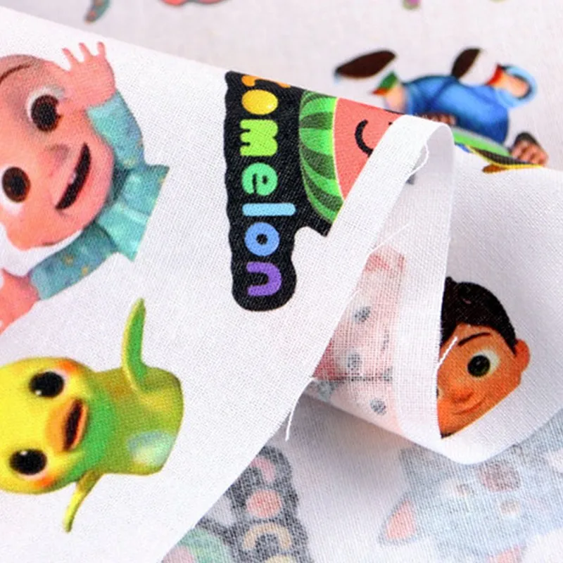 Half Meter Cartoon 100% Cotton Fabric Printed Children Sewing Quilting Fabrics for Patchwork Needlework DIY Handmade Accessories
Half Meter Cartoon 100% Cotton Fabric Printed Children Sewing Quilting Fabrics for Patchwork Needlework DIY Handmade Accessories