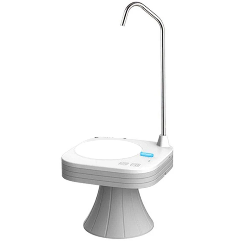 Автоматический Электрический диспенсер для питьевой воды, насос со съемным лотком для бутылки 1-5 галлонов, портативный для дома/кухни 
Автоматический Электрический диспенсер для питьевой воды, насос со съемным лотком для бутылки 1-5 галлонов, портативный для дома/кухни