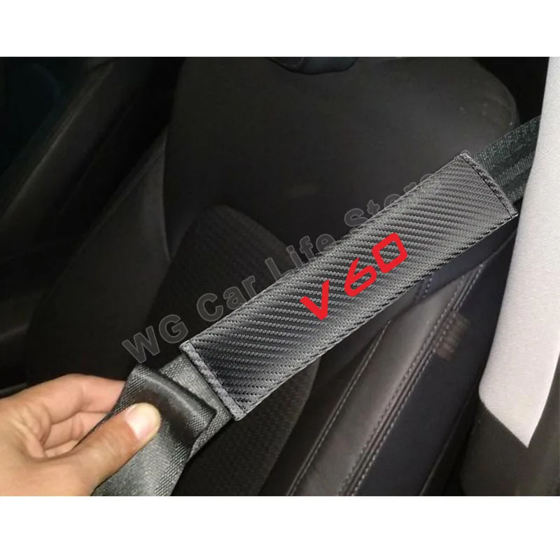 Car Safety Belt Protector For Volvo V60 Auto Seatbelt Cover Carbon Fiber Seat Belt Shoulder Strap Pad Car Accessories
Car Safety Belt Protector For Volvo V60 Auto Seatbelt Cover Carbon Fiber Seat Belt Shoulder Strap Pad Car Accessories