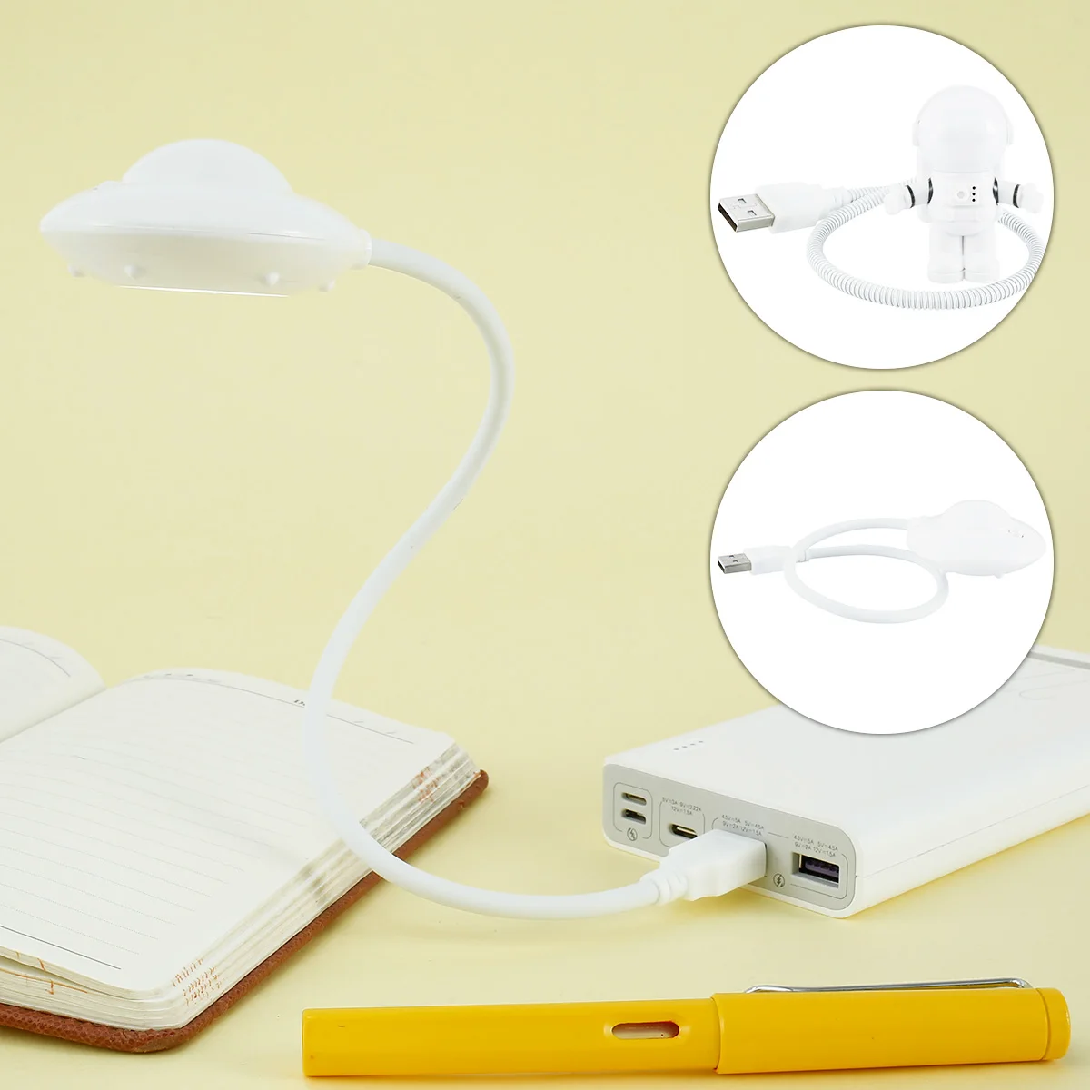 USB Powered Spaceman Lamp Eye Protection Creative Astronaut Shape Reading Desk Lamp Goose Neck Arm 0.5W Low Power LED Lamp
USB Powered Spaceman Lamp Eye Protection Creative Astronaut Shape Reading Desk Lamp Goose Neck Arm 0.5W Low Power LED Lamp