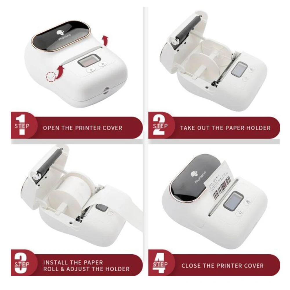 Phomemo M110 Label Maker Stickers for Business Logo Bluetooth Thermal Label Mini Printer fit Clothing, Jewelry, Retail, Mailing
Phomemo M110 Label Maker Stickers for Business Logo Bluetooth Thermal Label Mini Printer fit Clothing, Jewelry, Retail, Mailing