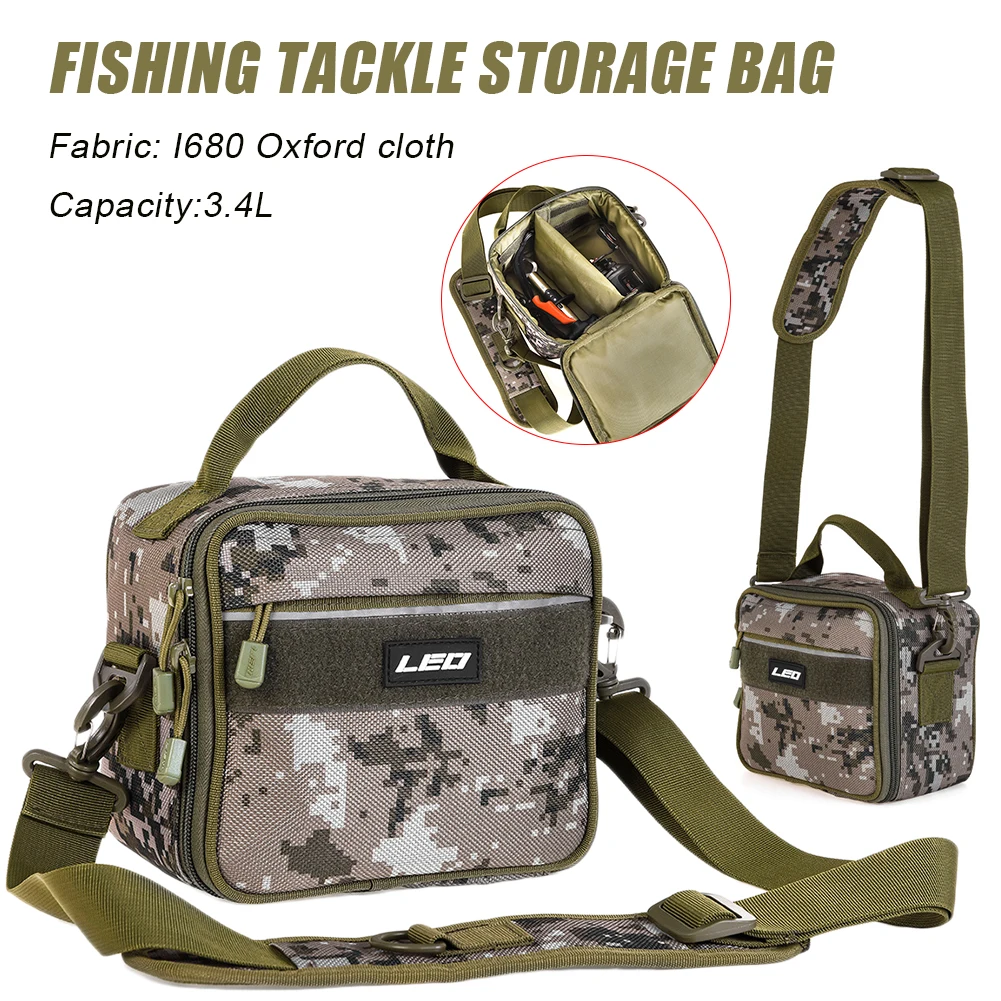 Multifunctional Fishing Tackle Bags Single Shoulder Crossbody Bag Waist Pack Fish Lures Gear Utility Storage Bag Fishing Bag
Multifunctional Fishing Tackle Bags Single Shoulder Crossbody Bag Waist Pack Fish Lures Gear Utility Storage Bag Fishing Bag