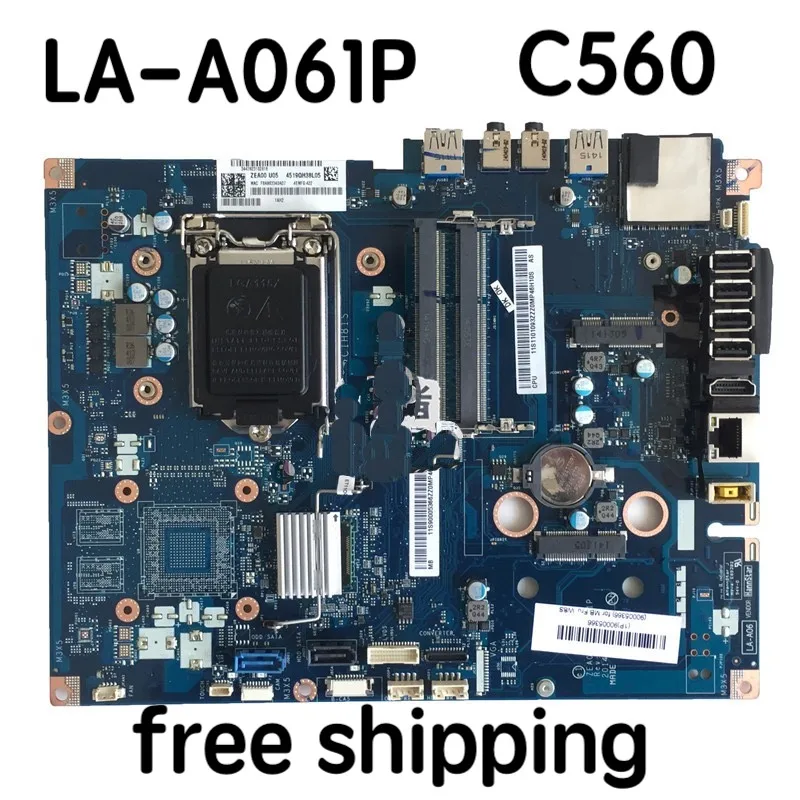 CIH81S For Lenovo C560 AIO Motherboard ZEA00 LA-A061P Mainboard 100%tested fully work
CIH81S For Lenovo C560 AIO Motherboard ZEA00 LA-A061P Mainboard 100%tested fully work