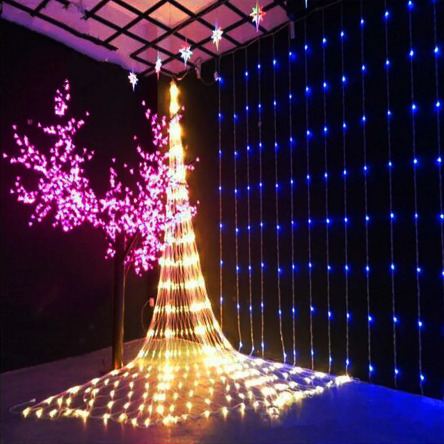 6x3M Waterproof Waterfall Meteor Shower Rain String Lights Christmas Party Wedding Background LED Curtain Icicle Fairy Lights
6x3M Waterproof Waterfall Meteor Shower Rain String Lights Christmas Party Wedding Background LED Curtain Icicle Fairy Lights