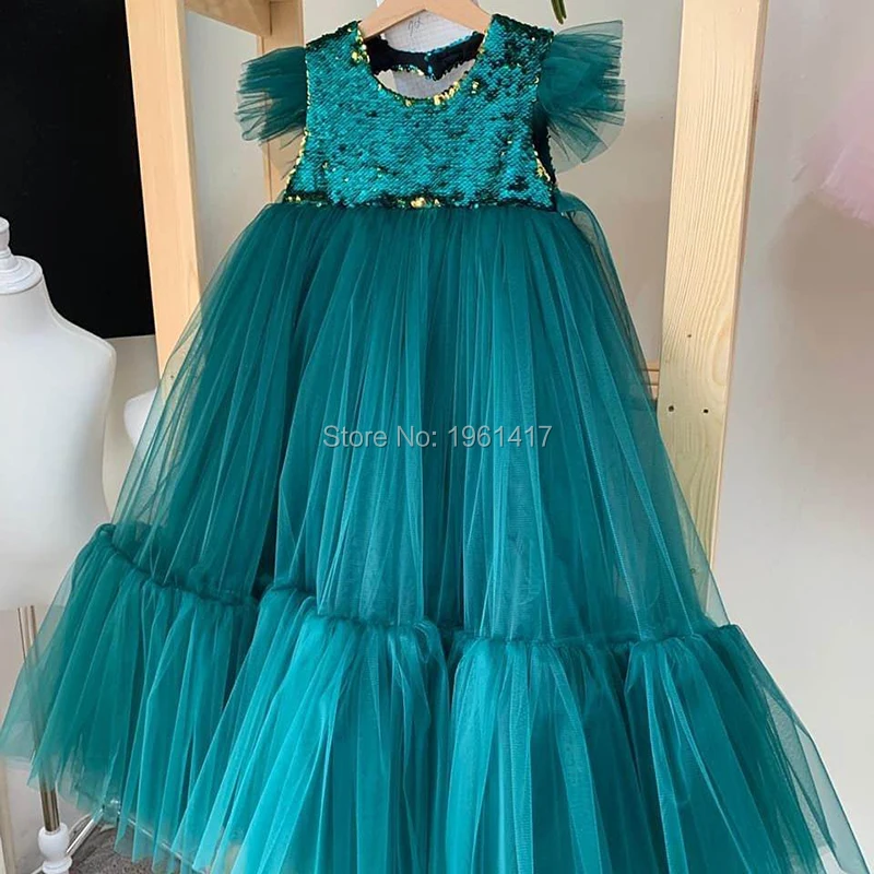 New Lace Princess Dress Long Prom Gown Flower Girl Kids Dresses Children Girls Clothing Teen Clothes AG0105
New Lace Princess Dress Long Prom Gown Flower Girl Kids Dresses Children Girls Clothing Teen Clothes AG0105