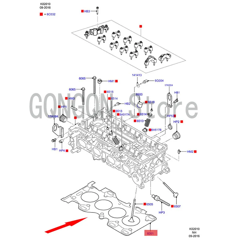 CAR Cylinder Bed Seal Gasket Cylinder Head For dMo nd eo Valve Cover Gasket Cylinder Gasket Engine Cylinder Gasket 
CAR Cylinder Bed Seal Gasket Cylinder Head For dMo nd eo Valve Cover Gasket Cylinder Gasket Engine Cylinder Gasket