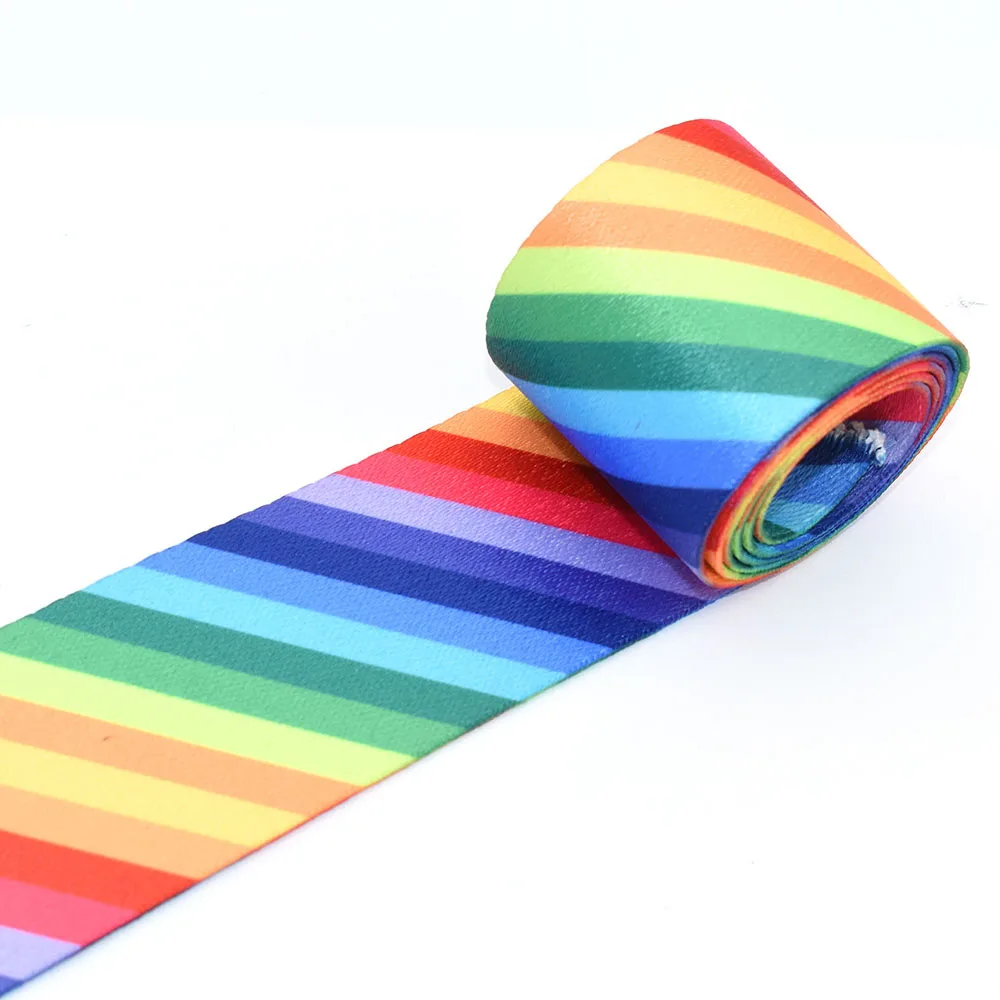 Rainbow Webbing Belt Polyester Knapsack Strapping Bag 2” Colorful Webbing Crafts Sewing Accessories for Bag Strap Sewing Craft
Rainbow Webbing Belt Polyester Knapsack Strapping Bag 2” Colorful Webbing Crafts Sewing Accessories for Bag Strap Sewing Craft
