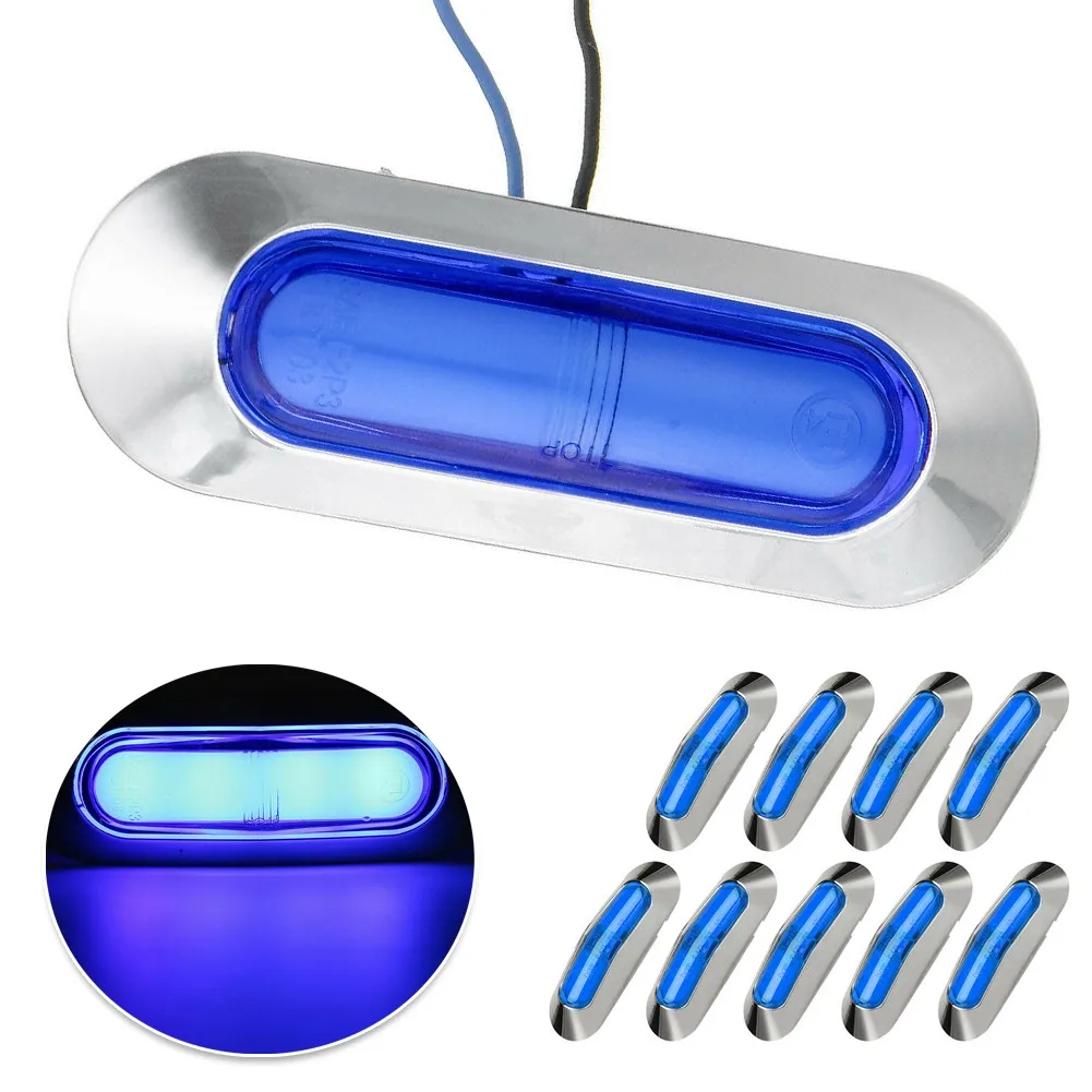 Identification Lights Indicator Side Marker Muti-Functional Car RV Truck Trailer Pickup Clearance
Identification Lights Indicator Side Marker Muti-Functional Car RV Truck Trailer Pickup Clearance