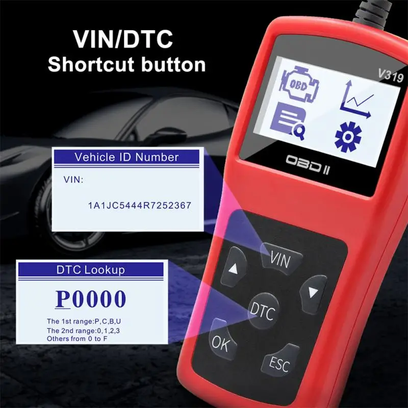 Car Fault Detector Car Diagnostic Tool Code Reading Card V309 OBD 2 OBDII Car Auto Diagnostic Tool Interface Scanner
Car Fault Detector Car Diagnostic Tool Code Reading Card V309 OBD 2 OBDII Car Auto Diagnostic Tool Interface Scanner