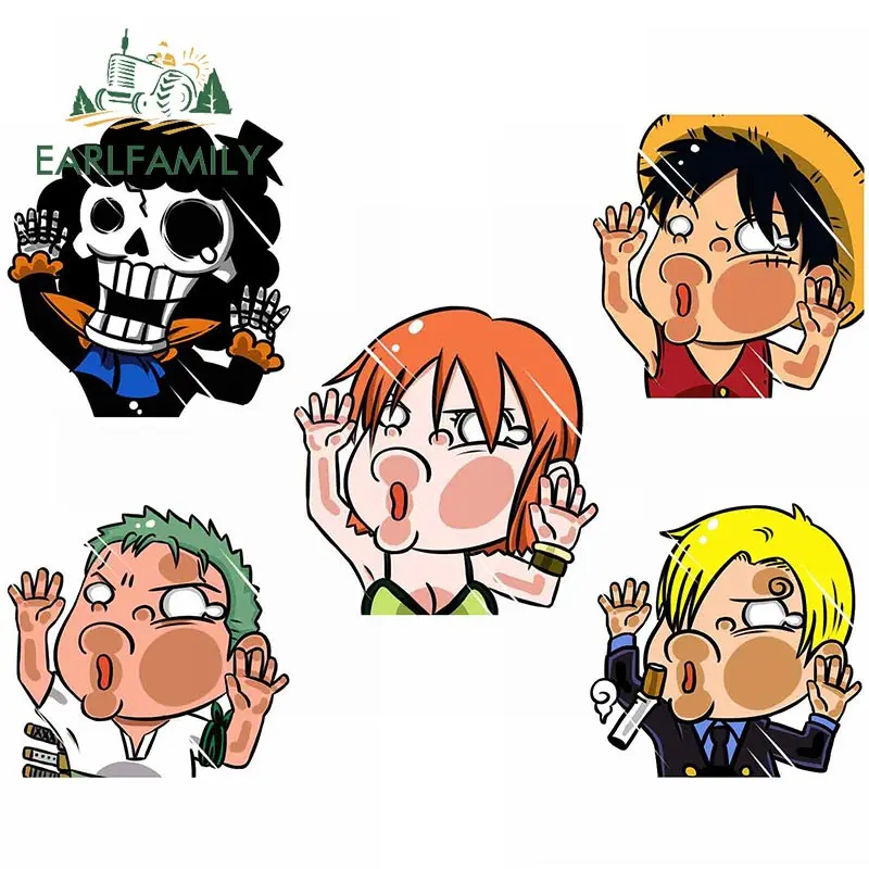 EARLFAMILY 13cm Anime Car Sticker for One Piece Hitting Glass Vinyl Decal Waterproof JDM VAN Window Computer Auto Car Wrap
EARLFAMILY 13cm Anime Car Sticker for One Piece Hitting Glass Vinyl Decal Waterproof JDM VAN Window Computer Auto Car Wrap
